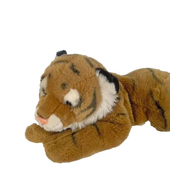 Vintage Animal Alley Toys R Us Stuffed Animal Bengal Tiger Plushie 2000 - Picture 3 of 6
